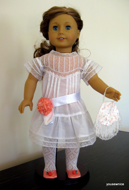 An Edwardian Lace Dress for an American Girl Doll: Vogue 7350
