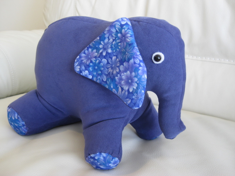 A Stuffed Elephant for Christmas. Bah Humbug.