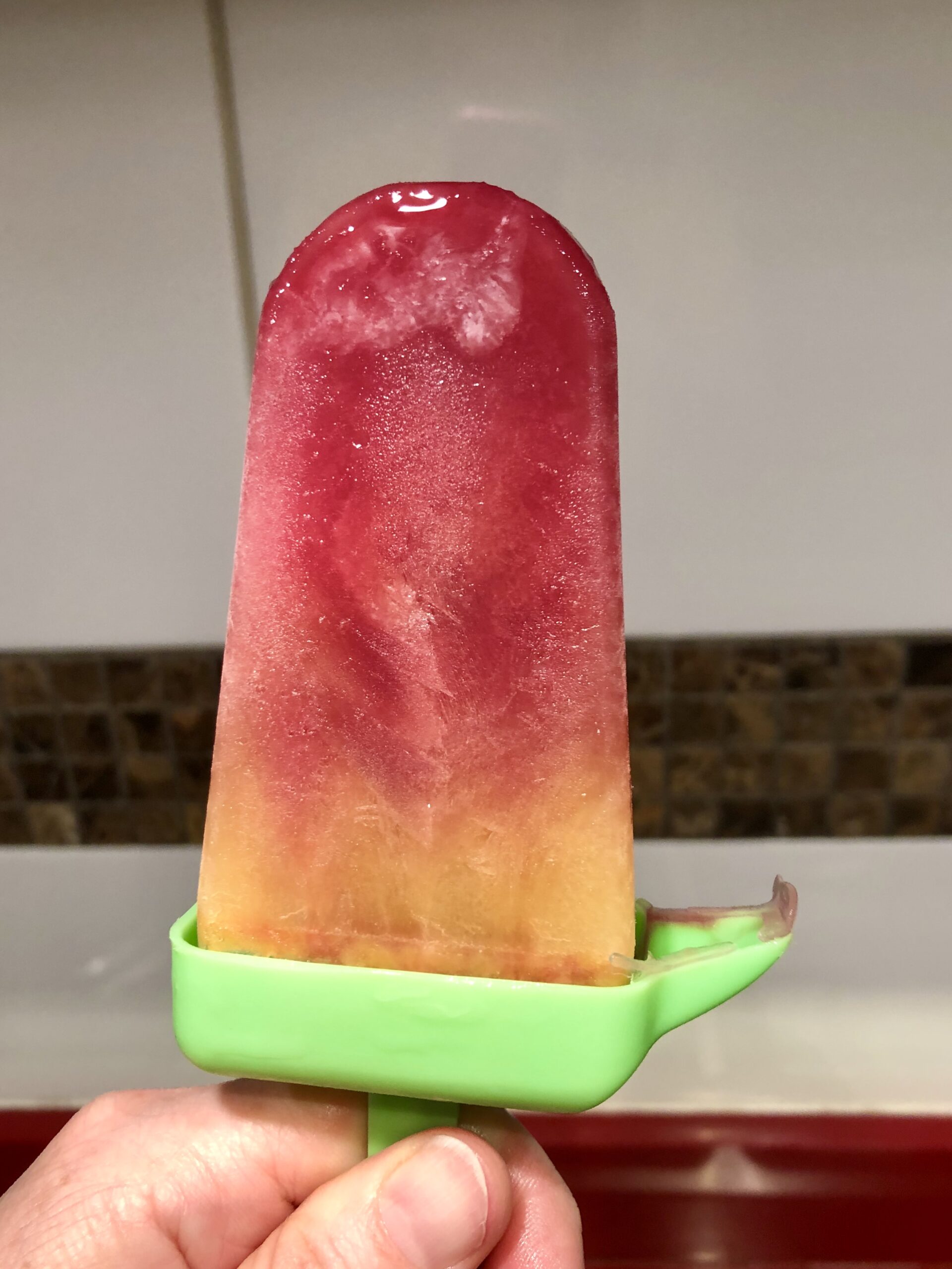 frozen fruit juice popsicle